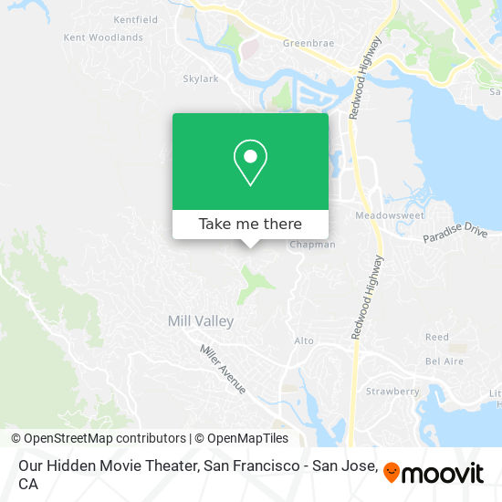 Mapa de Our Hidden Movie Theater