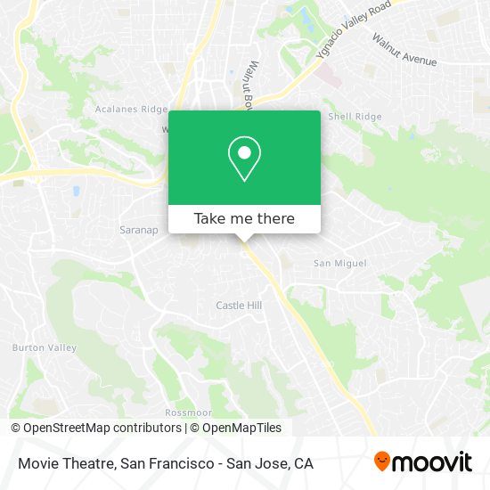 Mapa de Movie Theatre