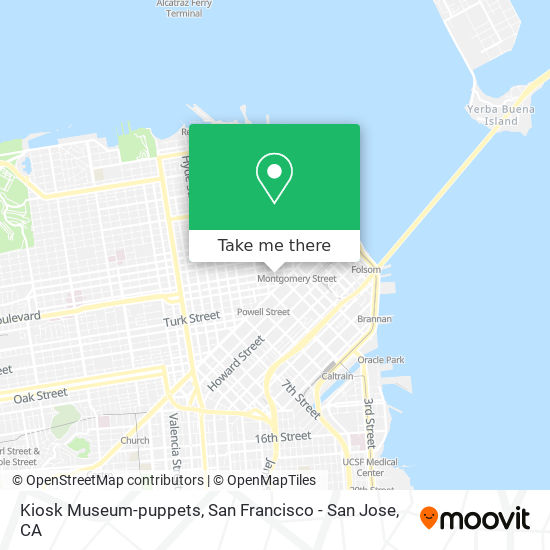 Kiosk Museum-puppets map