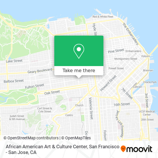 African American Art & Culture Center map