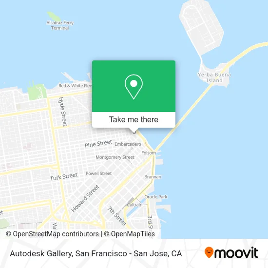 Mapa de Autodesk Gallery