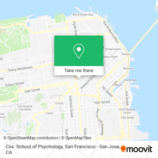 Mapa de Ciis: School of Psychology