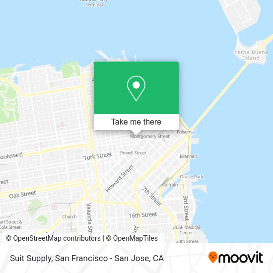 Suit Supply map