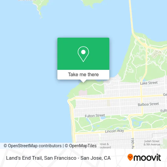 Lands End Trail Map How To Get To Land's End Trail In Seacliff, Sf By Bus Or Cable Car?