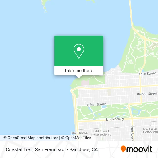 Coastal Trail map