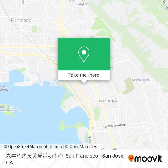 Mapa de 老年程序员关爱活动中心