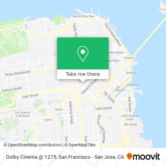 Dolby Cinema @ 1275 map