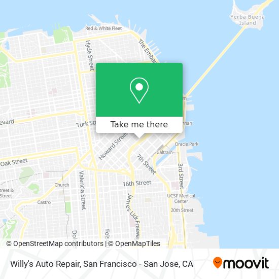 Willy's Auto Repair map