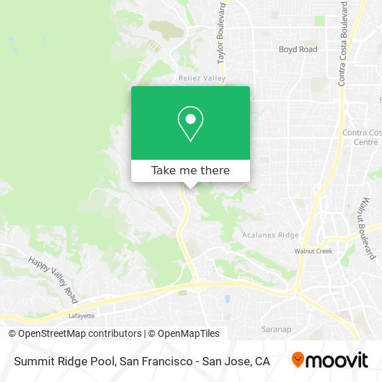 Summit Ridge Pool map