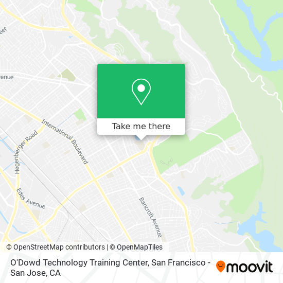 O'Dowd Technology Training Center map