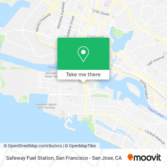 Safeway Fuel Station map