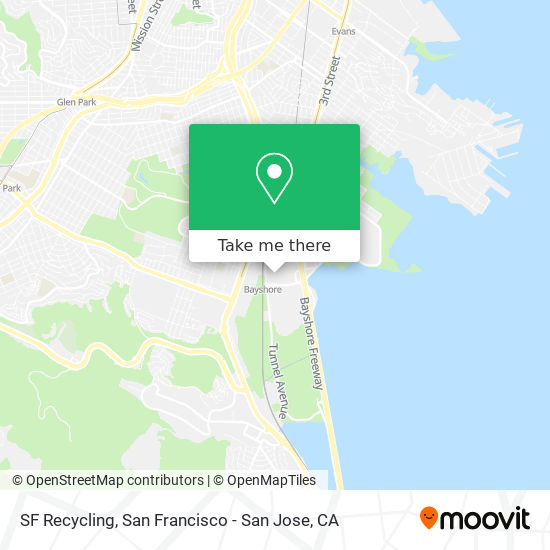 SF Recycling map