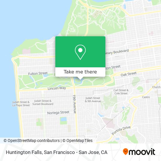 Mapa de Huntington Falls