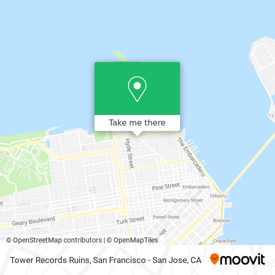 Mapa de Tower Records Ruins