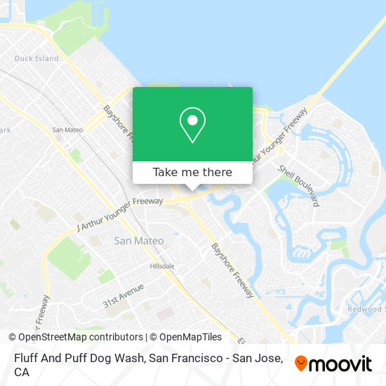 Mapa de Fluff And Puff Dog Wash