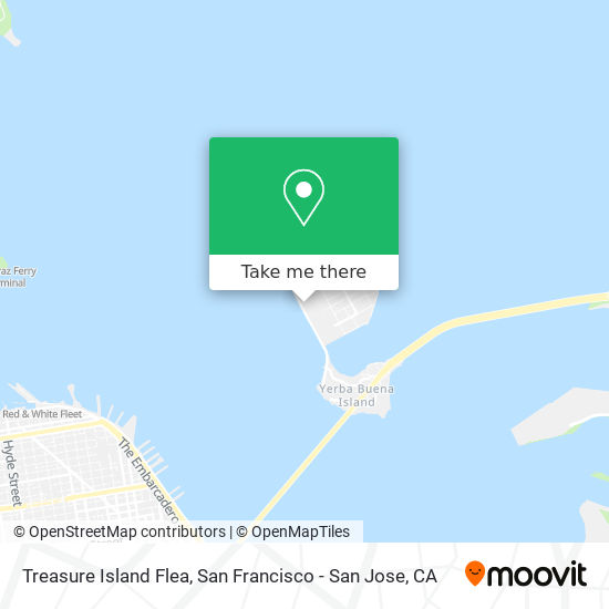 Mapa de Treasure Island Flea