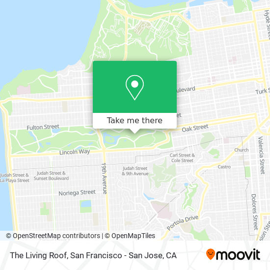 The Living Roof map
