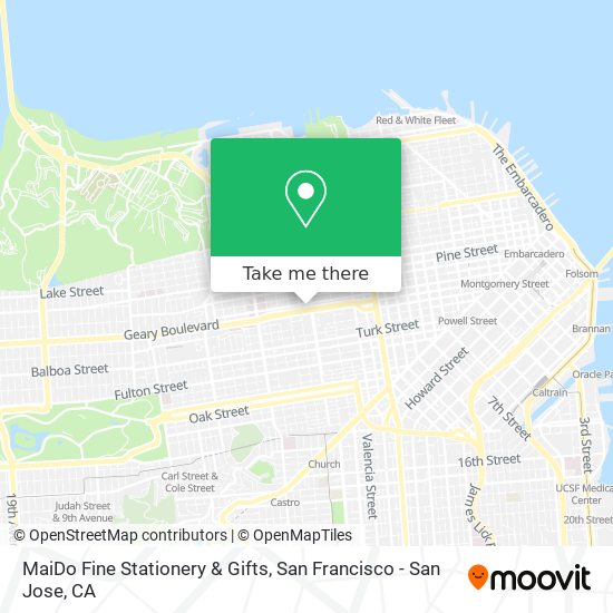 MaiDo Fine Stationery & Gifts map