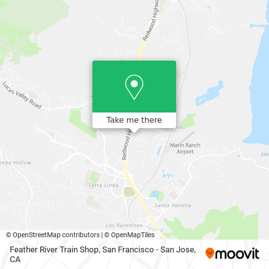 Feather River Train Shop map