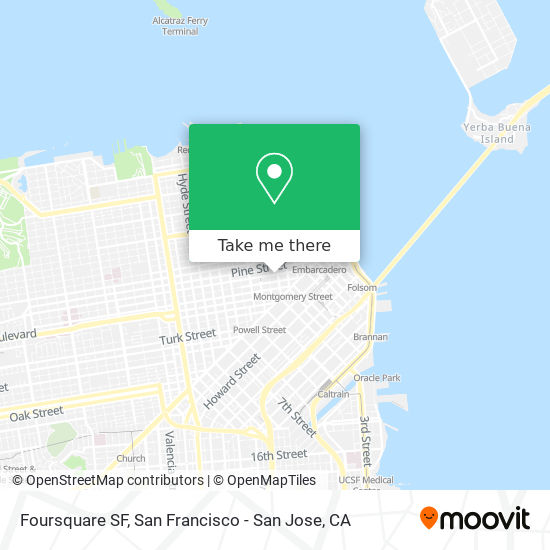 Foursquare SF map