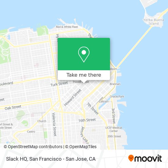 Mapa de Slack HQ
