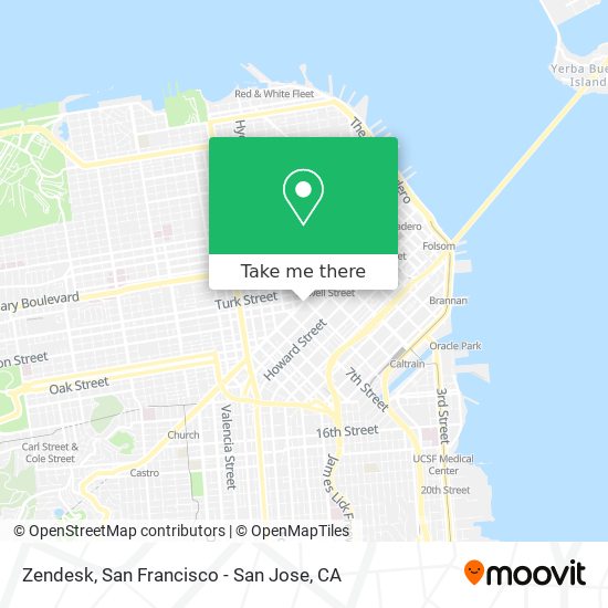 Mapa de Zendesk