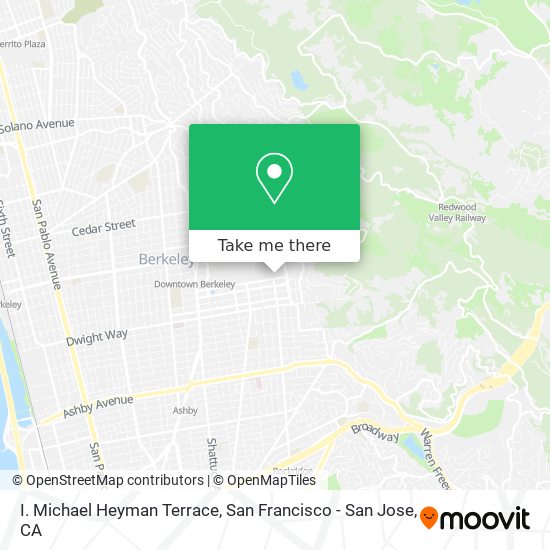 Mapa de I. Michael Heyman Terrace