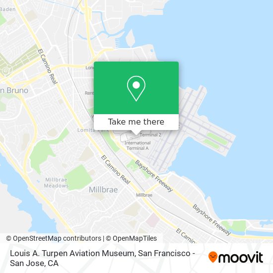 Mapa de Louis A. Turpen Aviation Museum