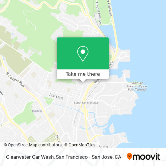 Mapa de Clearwater Car Wash