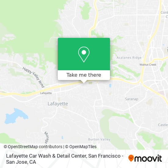 Lafayette Car Wash & Detail Center map