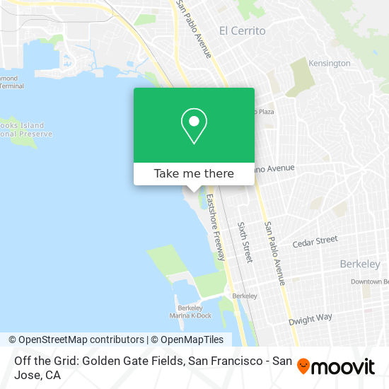 Off the Grid: Golden Gate Fields map