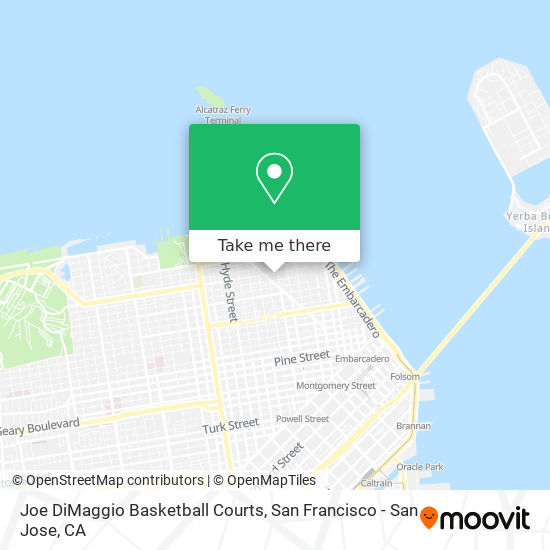 Mapa de Joe DiMaggio Basketball Courts