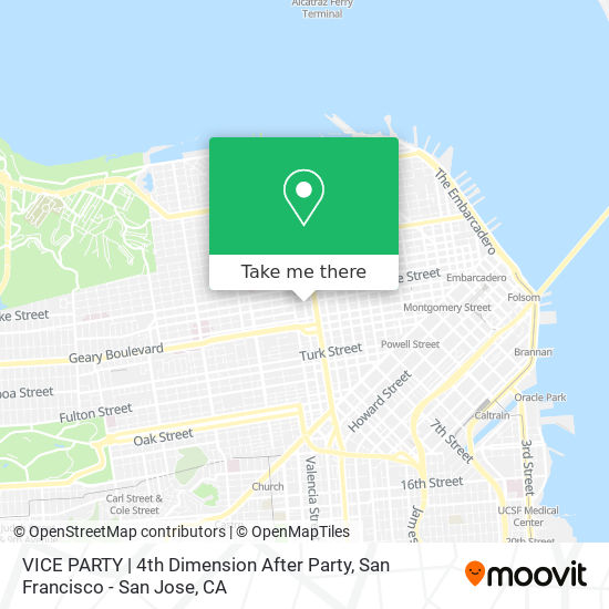 VICE PARTY | 4th Dimension After Party map