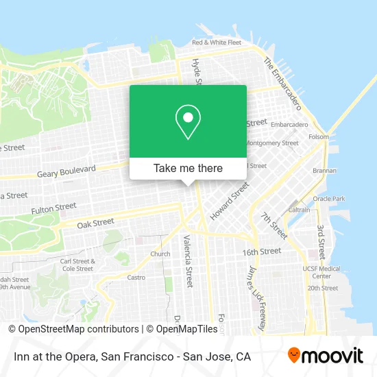 Inn at the Opera map