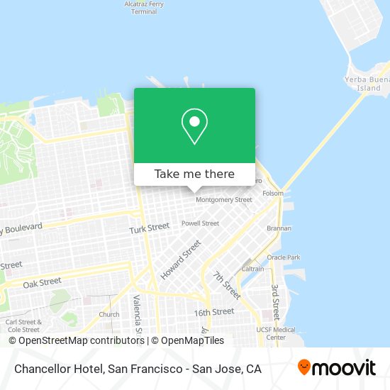 Mapa de Chancellor Hotel