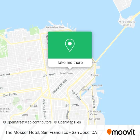The Mosser Hotel map