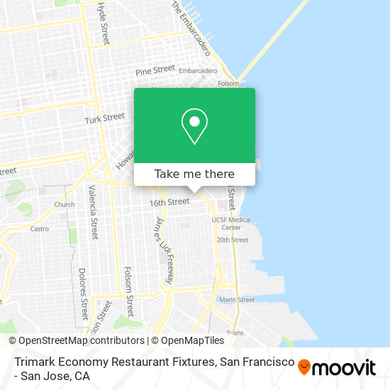 Mapa de Trimark Economy Restaurant Fixtures