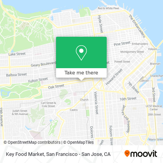 Key Food Market map