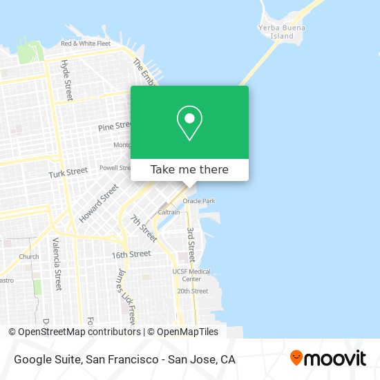 Google Suite map