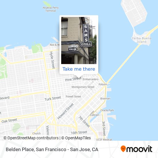 Belden Place map