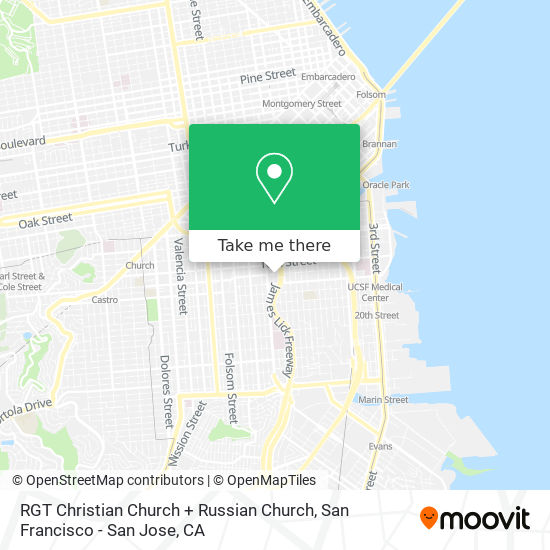 RGT Christian Church + Russian Church map