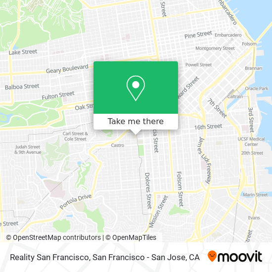 Reality San Francisco map