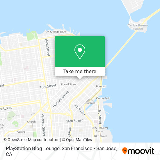 Mapa de PlayStation Blog Lounge