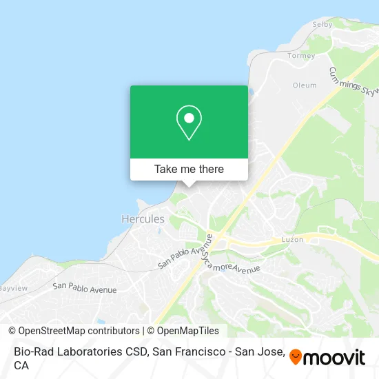 Bio-Rad Laboratories CSD map