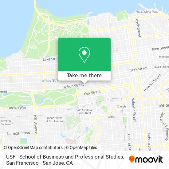 USF - School of Business and Professional Studies map