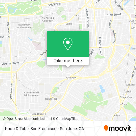 Knob & Tube map