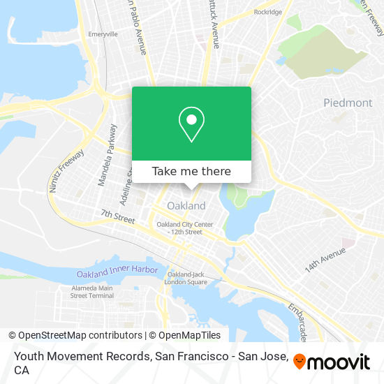 Youth Movement Records map