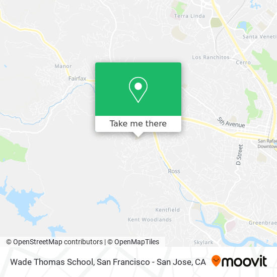 Mapa de Wade Thomas School