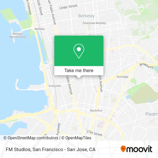 Mapa de FM Studios