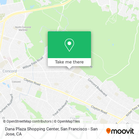 Dana Plaza Shopping Center map